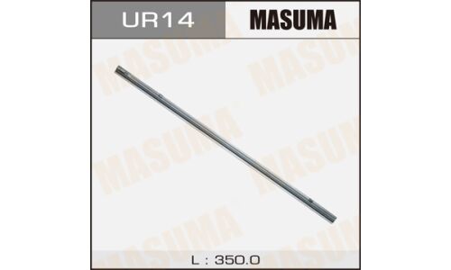Лента щетки стеклоочистителя Masuma, 350мм (14"), ширина 6мм, 1 шт, арт. UR-14