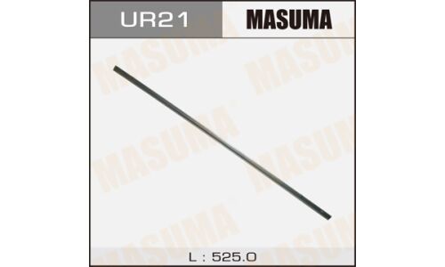 Лента щетки стеклоочистителя Masuma, 525мм (21"), ширина 6мм, 1 шт, арт. UR-21
