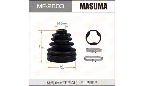 Пыльник привода Masuma, внутренний, резина, арт. MF-2803