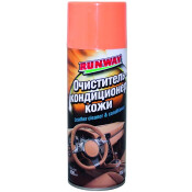 Очиститель-кондиционер салона Runway Leather Cleaner & Conditioner, для кожи, с эффектом восстановления, аэрозоль 400мл, арт. RW6124 Очиститель-кондиционер салона Runway Leather Cleaner & Conditioner, для кожи, с эффектом восстановления, аэрозоль 400мл, арт. RW6124