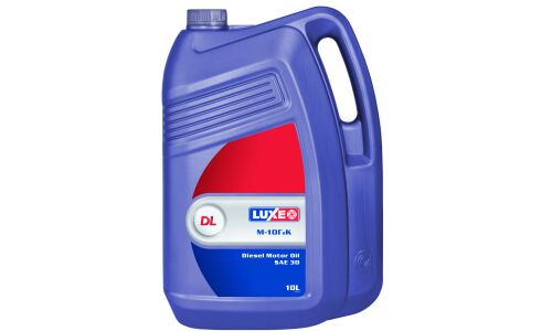 Масло моторное Luxe М-10Г2К SAE 30, минеральное, API CC, для дизельного двигателя, 10л, арт. 501