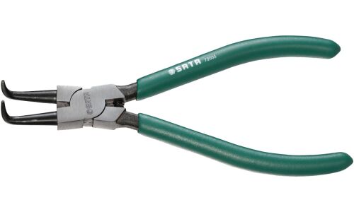 Съёмник стопорных колец Sata, на зажим, изогнутый, длина 175мм, арт. 72005