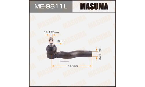 Наконечник рулевой тяги Masuma, левый, арт. ME-9811L