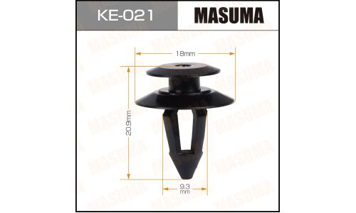 Клипса крепёжная накладок на порог Masuma, для Skoda, арт. KE-021