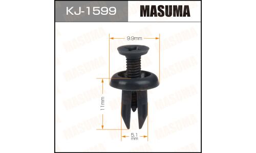 Клипса крепёжная молдинга крыла Masuma, для Nissan, арт. KJ-1599