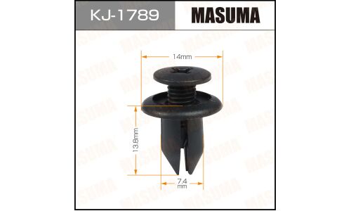 Клипса крепёжная деталей кузова Masuma, для Honda, арт. KJ-1789