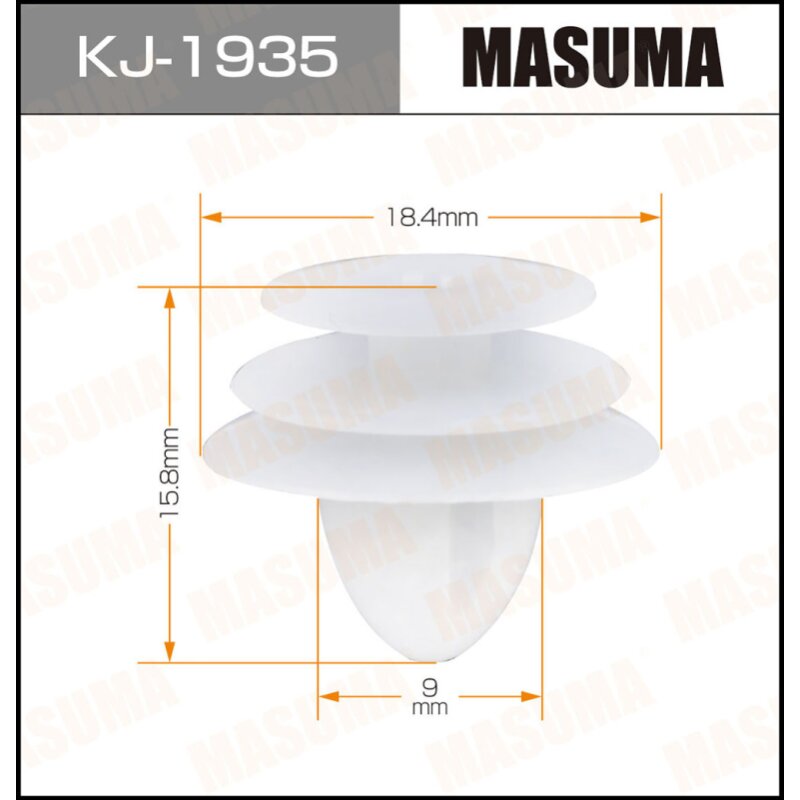

Клипса крепежная MASUMA KJ-1935 (OEM 693005370)