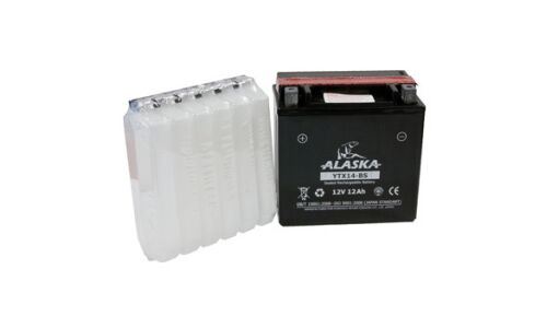 Аккумулятор мото " Alaska" 12V 12Ah YTX14-BS
