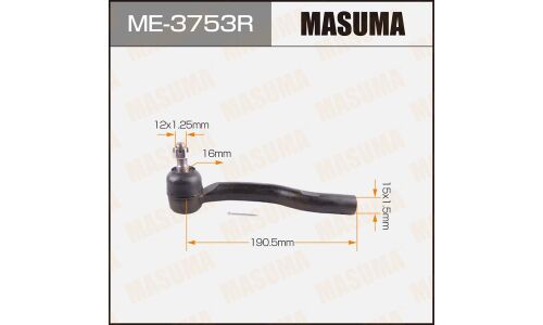 Наконечник рулевой тяги Masuma, арт. ME-3753R