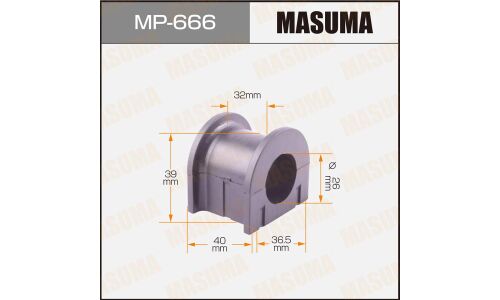 Втулка стабилизатора Masuma, арт. MP-666