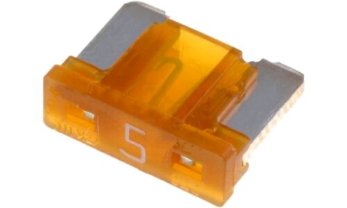 Предохранитель автомобильный, флажковый, мини (LOW PROFILE MINI FL), светло-коричневый, 5А, комплект 100 шт