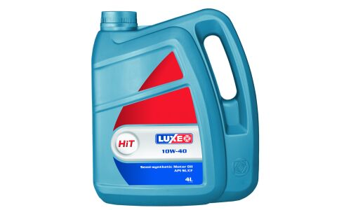 Масло моторное Luxe HIT 10w40 полусинтетическое, SL/CF, универсальное, 4л, арт. 121