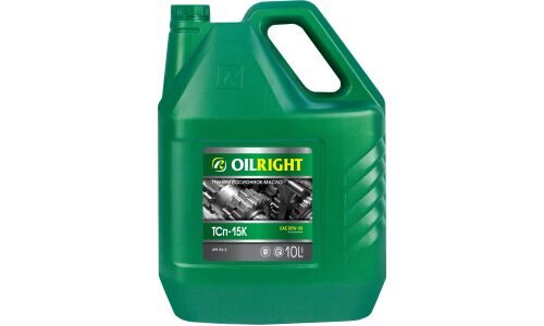 Масло трансмиссионное OILRIGHT ТСп-15К (ТМ-3-18) 85w90, минеральное, API GL-3, для тяжелонагруженных передач, 10л, арт. 2548