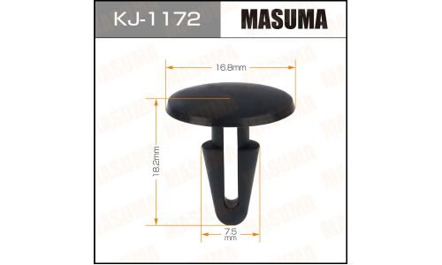 Клипса крепёжная обшивки салона Masuma, для Honda, арт. KJ-1172
