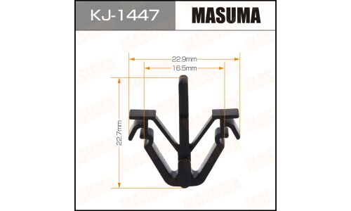 Клипса крепежная Masuma KJ-1447 (OEM 90467-17008)