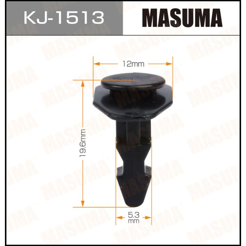 

Клипса крепежная MASUMA KJ-1513 (OEM 85284-38N00