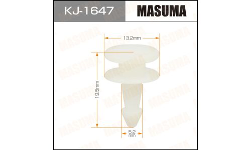 Клипса крепёжная спойлера Masuma, для Mitsubishi, арт. KJ-1647