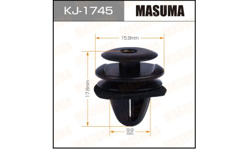 Клипса крепёжная обшивки двери Masuma, для Mitsubishi, арт. KJ-1745