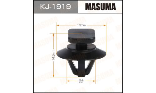 Клипса крепёжная спойлера Masuma, для Subaru, арт. KJ-1919