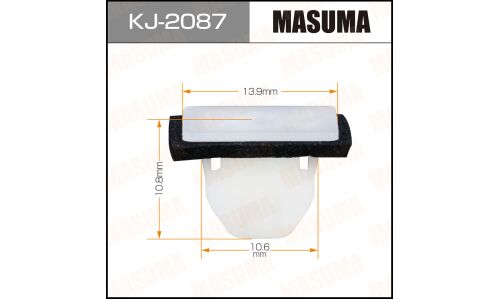 Клипса крепежная Masuma KJ-2087 (OEM 91503-SG0-003)