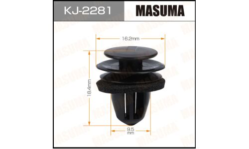 Клипса крепёжная обшивки салона Masuma, для Honda, арт. KJ-2281