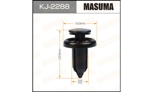 Клипса крепёжная деталей кузова Masuma, для Honda, арт. KJ-2288