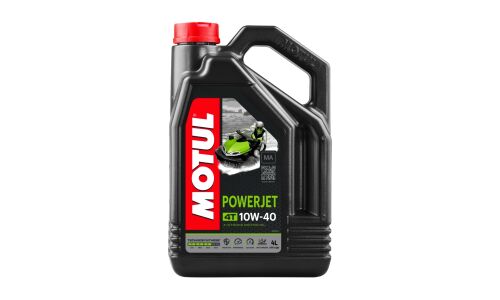 Масло для гидроциклов MOTUL Powerjet 10w40 полусинтетическое, API SM, JASO MA1, 4-тактное, 4л, арт. 105874