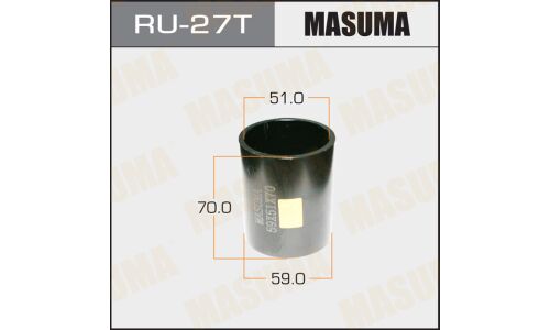 Оправка для выпрессовки/запрессовки сайлентблоков MASUMA, 59x51x70мм