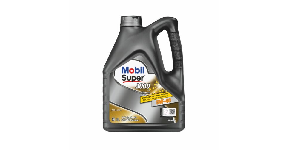 Масло моторное Mobil Super 3000 X1 Diesel 5w40 синтетическое, CF, ACEA ...