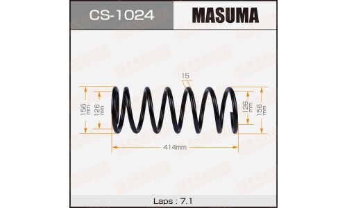 Пружина подвески Masuma, задняя, арт. CS-1024