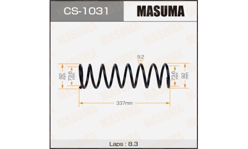 Пружина подвески Masuma, задняя, арт. CS-1031