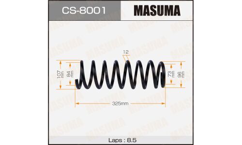Пружина подвески Masuma, задняя, арт. CS-8001