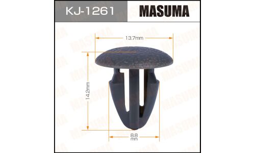 Клипса крепежная Masuma KJ-1261 (OEM 90467-07053-23)