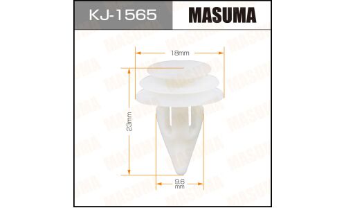 Клипса крепёжная спойлера Masuma, для Nissan, арт. KJ-1565