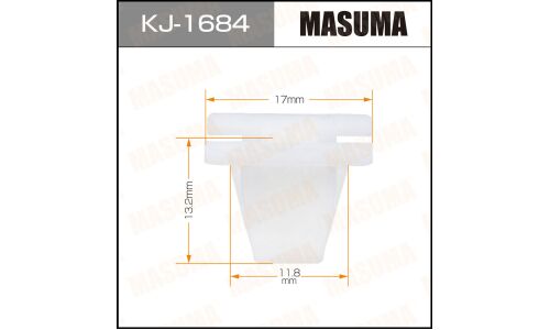 Клипса крепёжная деталей салона Masuma, для Mitsubishi, арт. KJ-1684