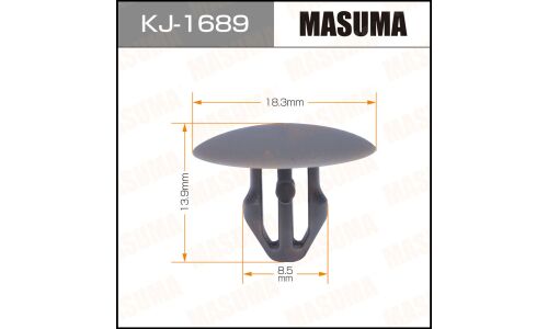 Клипса крепёжная обшивки салона Masuma, для Mitsubishi, арт. KJ-1689