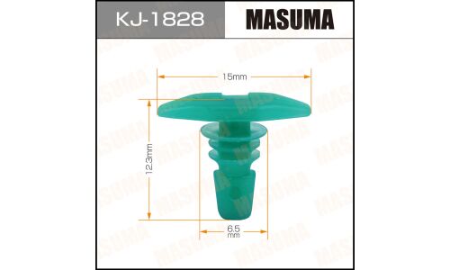 Клипса крепёжная уплотнителей дверей Masuma, для Honda, арт. KJ-1828