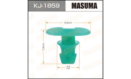 Клипса крепежная Masuma KJ-1859 (OEM 91534-SR3-003)