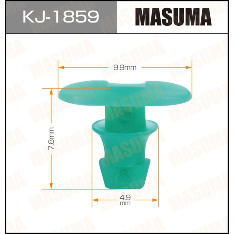 

Клипса крепежная MASUMA KJ-1859 (OEM 91534-SR3-003