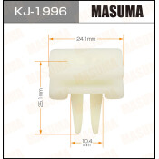 Клипса крепёжная бампера Masuma, для Honda, арт. KJ-1996