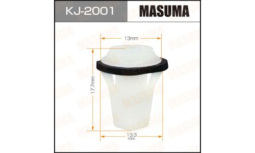Клипса крепёжная обшивки двери Masuma, для Nissan, арт. KJ-2001