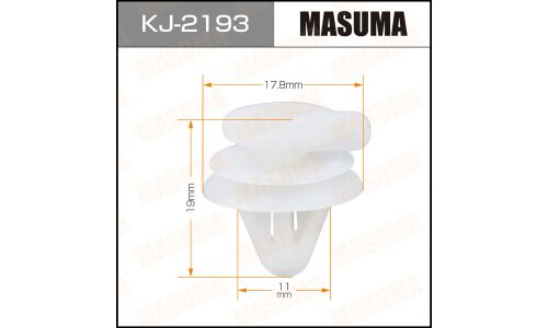 Клипса крепёжная деталей салона Masuma, для Toyota, арт. KJ-2193