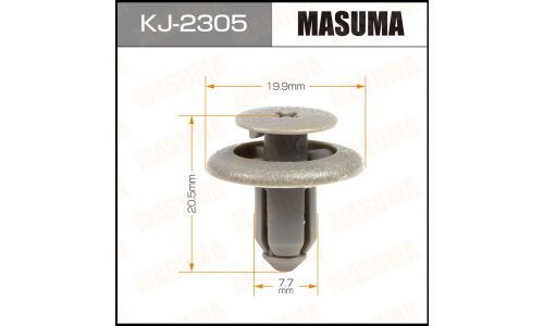 Клипса крепёжная деталей кузова Masuma, для Nissan, арт. KJ-2305