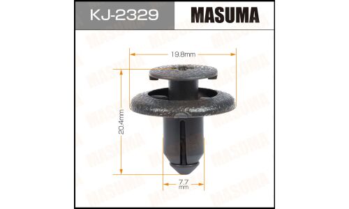 Клипса крепёжная обшивки салона Masuma, для Nissan, арт. KJ-2329