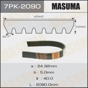 Ремень ручейковый Masuma 7PK-2090