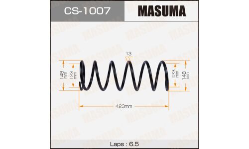 Пружина подвески Masuma, передняя, арт. CS-1007