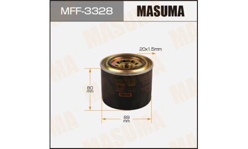 Фильтр топливный Masuma FC-317, арт. MFF-3328