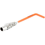 Ключ свечной Автодело, Г-образный, 16мм, длина 250мм, шарнирный, с пружиной, арт. АД-34152 Ключ свечной Автодело, Г-образный, 16мм, длина 250мм, шарнирный, с пружиной, арт. АД-34152