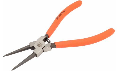 Съёмник стопорных колец Автодело, на зажим, прямой, длина 180мм, арт. АД-30412