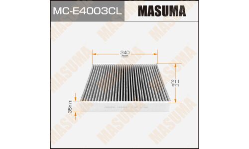 Фильтр салонный Masuma угольный, арт. MC-E4003CL